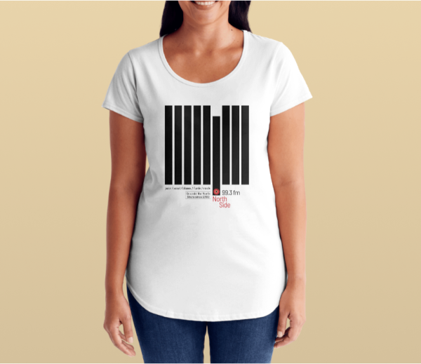 Northside Radio Female T-shirt